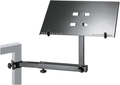 K&M 18815 Laptophalterung (schwarz) Aste e Supporti per Apparecchiature Musicali