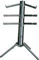 K&M 18860 + 18865 Spider Pro 3-Level (schwarz eloxiert) 2 - 3 Level Keyboard Stands