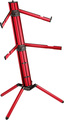K&M 18860 Spider Pro (red) Supports clavier à 2 ou 3 étages