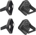 K&M 19708 Magnetic holder for tablet PC (black) Stands & Mounts for Mobile Devices