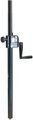 K&M 21339 Distance Rod with Hand Crank (black) Loudspeaker Satellite Stands