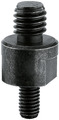 K&M 23721 Threaded bolt Black Passivated 3/8''x32.5 mm Mikrofonständeradapter