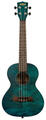 Kala Exotic Mahogany Tenor Ukulele (blue, with bag) Tenor Ukuleles