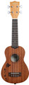 Kala Satin Mahogany Soprano with Hawaiian Islands / KA KA 15 S H1 (with bag) Soprano Ukuleles