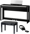 ES-520 Bundle (black w/stand, pedal, bench, headphone)