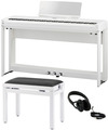 Kawai ES-920 Bundle (white w/stand, pedal, bench, headphones) Digital Pianos