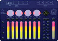 Keith McMillen Instruments K-Mix / K-737B (blue) Mesa de mistura com interface audio USB