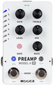 MOOER Preamp Model X2 Dual-Channel Digital Preamp Pedal Pré-amplificador de Guitarra