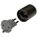 Schuko Adapter (Schwarz) Adapter 220V