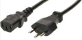 Max Hauri Power Cable C13-T12 (3m / black) Netzkabel 3-Pol mit Kaltgerätestecker