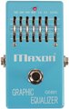 Maxon GE601 Graphic Equalizer Pedal Equalizador de Guitarra