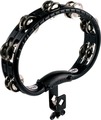 Meinl TMT2BK Mountable ABS Tambourine (steel jingles - black)