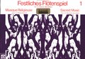 Melodie Edition Festliches Flötenspiel Vol.1 Hans Bodenmann Livro de Aprendizagem Flauta Barroca Soprano