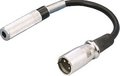 Monacor MCA-15/2 Short XLR to Jack Cables