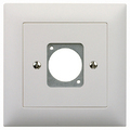 Monacor UP EDIZIOdue / 1x D-series Panel Jack (88 x 88mm)