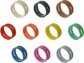 Neutrik XXR - Set of 10 (rainbow) Anneaux d´étiquetage couleur pour câbles XLR