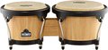 Nino Wood Bongos 6 1/2' & 7 1/2' (natural/black hardware)