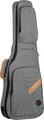 Ortega OGBEG-DLX Electric Guitar Deluxe F-Shape Gig Bag (grey) Borse Chitarre Elettriche