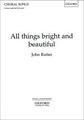 All things bright Rutter John