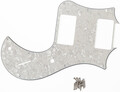 PRS S2 Standard 22 Pickguard, 3-Ply (pearloid, black, white) Electric Guitar Pickguards