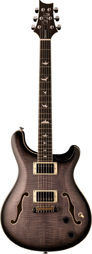 PRS SE Hollowbody II (charcoal burst)