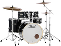 Pearl EXX705NBR/C31 / Export (jet black) Kits Bateria Acústica Bombo de 20&quot;