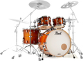 Pearl MCT924XEP/C840 / Masters Maple Complete (almond red stripe) Conjunto Bateria Acústica 22&quot; Baixo