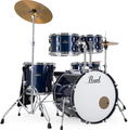 Pearl RS505C/C743 Roadshow 5 pc Kit with HW and Cymbal (royal blue metallic) Akustik-Schlagzeugsets 20&quot; Bassdrum