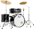 Pearl RS525SBC/C31 Drum Set / Roadshow (jet black) Akustik-Schlagzeugsets 22&quot; Bassdrum