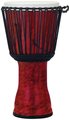 Rope Tuned Djembe 12" (molten scarlet)