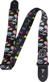 Perri's 2' Maui and Sons Printed Seatbelt Guitar Strap (super rad) Sangles pour guitare