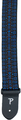 Perri's 2' Retro Hootenanny Poly Guitar Strap (blue)