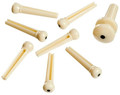 Planet Waves PWPS12 (ivory with black dot) Bridge Pins