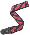 Planet Waves Woven Tie stripes T20W1410 (blue/red) Guitar Straps