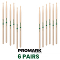 Pro-Mark TXR5AW (6 pairs) Juegos de baquetas 5A