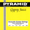 Pyramid Gypsy Jazz Django (.010-.045) Jeux de cordes pour guitare acoustique