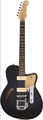 Reverend Guitars Club King 290 Bigsby (midnight black) Semi-Hollowbody Electric Guitars