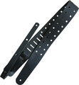 Raw II Punch (Perforation II) Guitar Strap (black)