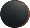 Richter Turntable Leather Mat / Slipmat Set 1724 (brown & black) Discos de fieltro para DJ