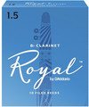 Rico Royal Bb Clarinet #1.5 / Filed (strength 2.5, 10 pack) Ance per Clarinetto in Bb tipo 1.5 (Boemo)