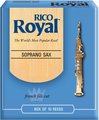 Rico Royal French File Cut 2.5 / Sopran Sax Reeds (set of 10) Palhetas para saxofone soprano, força 2,5