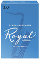 Rico Royal Tenor-Sax #3 / Filed (strength 3.0, french file cut, 10 pack) Anches saxophone ténor force 3