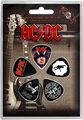 Rock Off ACDC Plectrum Pack Highway - For Those - Let There