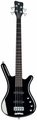 RockBass Corvette Basic 4-String (black high gloss, passive, fetted)