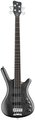 RockBass Corvette Basic 4-String (nirvana black, active, fretted)