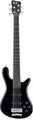 RockBass Streamer LX 5-String (black high polish, active, fretted)