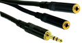 RockCable 3.5 Male to 2x3.5 Female / Splitter - Y Cable (0,3m)