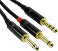 RockCable RCIN1PSP (1m) Cables en Y de Jack, mini jack y XLR