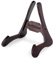 RockStand Wood A-Frame Stand / For Acoustic Guitar & Bass (dark brown) Acoustic Guitar Stands