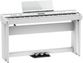 Roland FP-90X Bundle (white, w/stand and triple pedal board) Piani Digitali